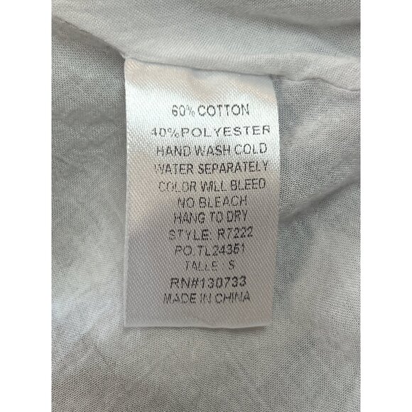 Umgee Floral Print Sleeveless Tunic Mini Dress Womens S Yellow Gray Teal - Picture 10 of 11